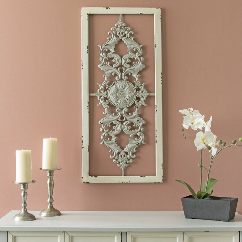 Ophelia & Co. Scroll Panel Wall Décor Wayfair